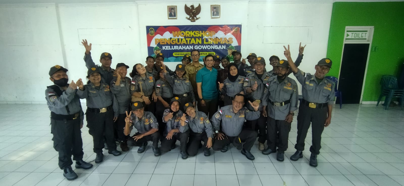 WORKSHOP PENGUATAN LINMAS KELURAHAN GOWONGAN